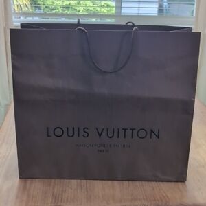 Louis Vuitton Brown Signature Shopping Bags
